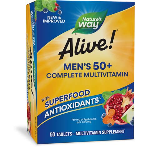 ALIVE MULTIVITAMIN MEN +50 50TAB