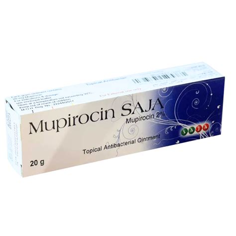 MUPIROCIN SAJA 2% TOP. OINT. 20 GM