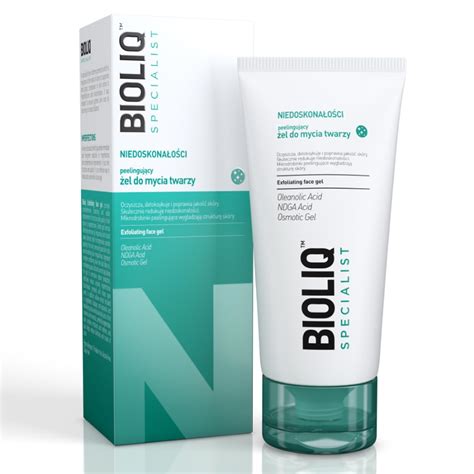 BIOLIQ EXFOLIATING FACE GEL 125ML