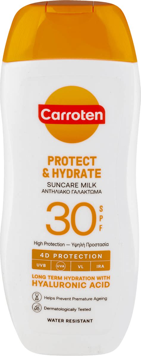 CARROTEN PROTECT & HYDRATE SUNCARE MILK SPF 30+ 200ML