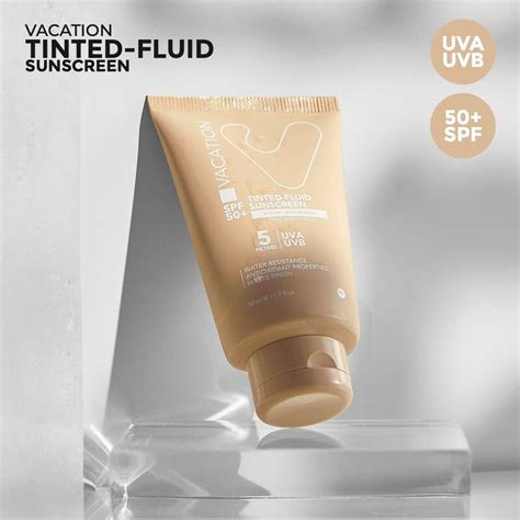 VACATION SUNSCREEN SPF +50 TINTED FLUID 50ML