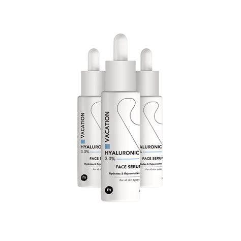 VACATION HYALURONIC 3.0% FACE SERUM 30ML