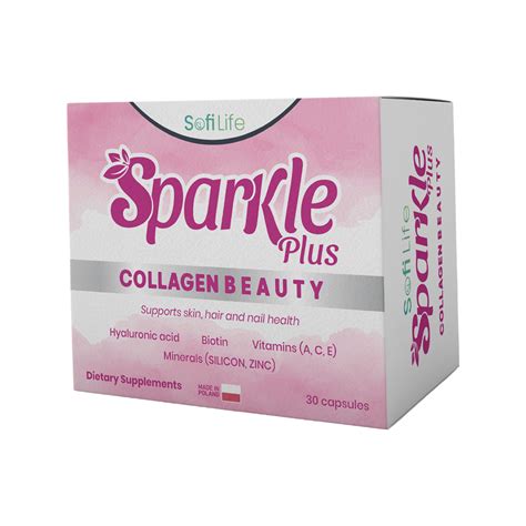 SOFILIFE -- SPARKLE PLUS SKIN & HAIR & NAIL 100TAB