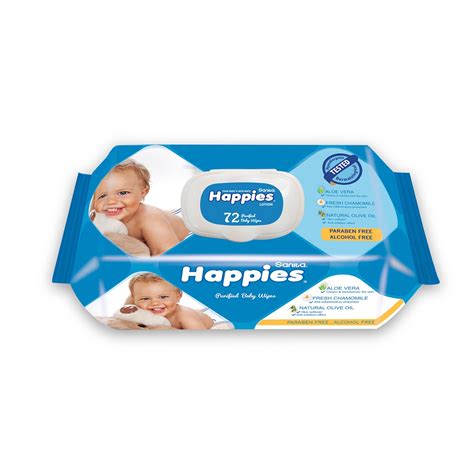 HAPPIES 72 WIPES