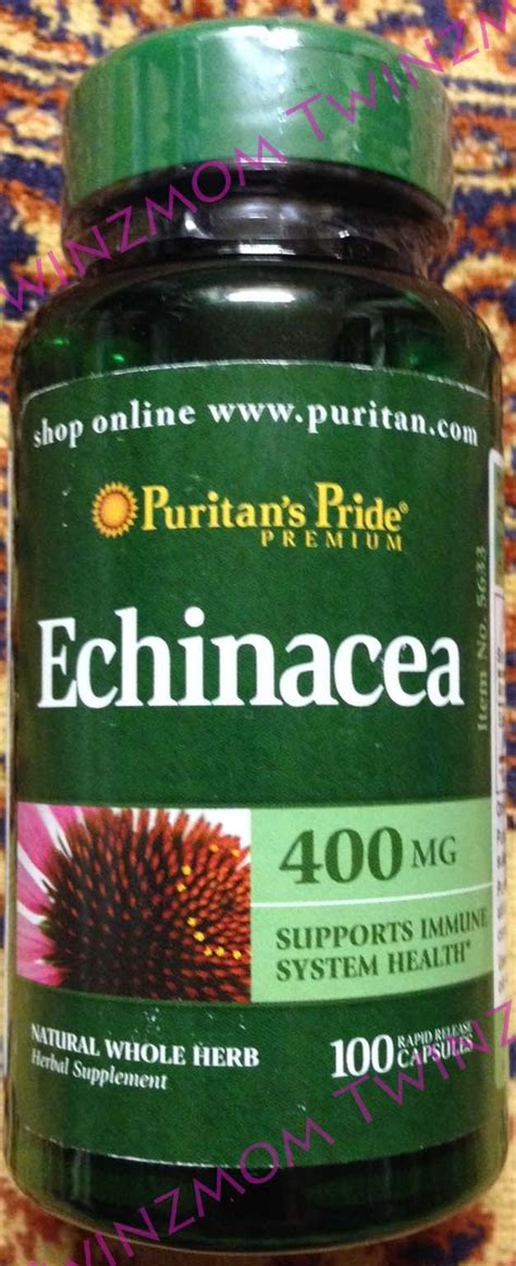 SOFILIFE ECHINACEA IMMUNE SUPPORT 400MG 100CAP
