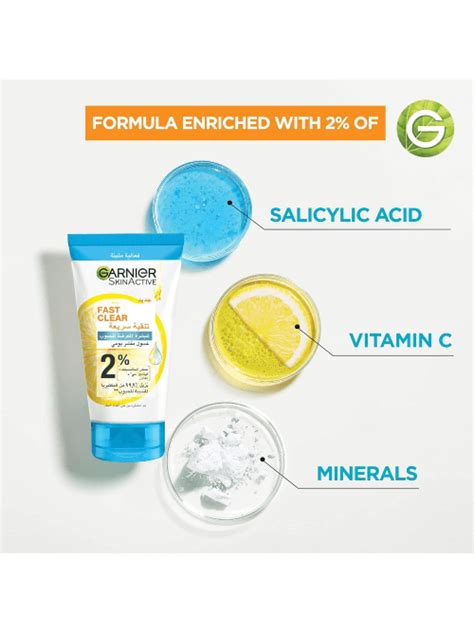 GARNIER FAST CLEAR SALICYLIC ACID +CERAMIDES 250ML