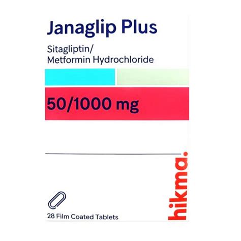 JANAGLIP PLUS 50 1000MG 28 TAB --