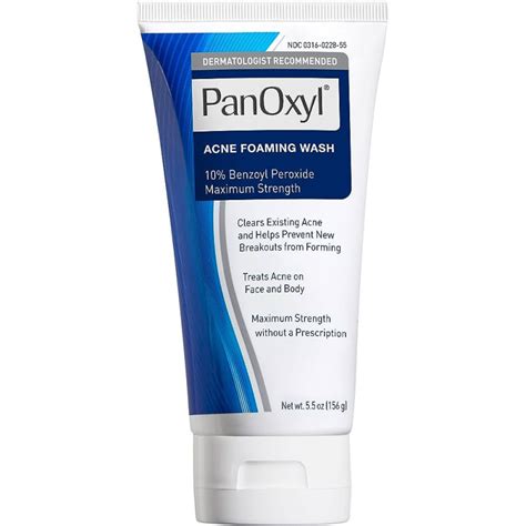 PANOXYL ACNE FOAMING WASH 10%BENZOYL PEROXIDE 156G %%