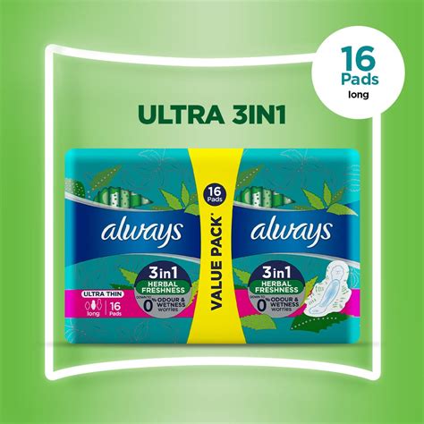ALWAYS ULTRA SLIM LONG 26PCS