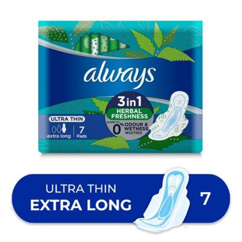 ALWAYS ULTRA SLIM EX.LONG 7PCS (6826)