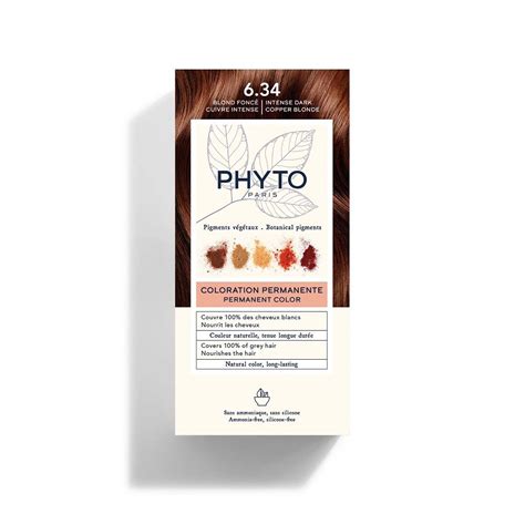 PHYTO COLOR WITH BOTANICAL 6.34 DARK BLONDE COPPER