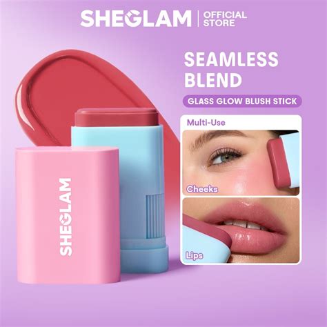 SHEGLAM GLASS GLOW BLUSH STICK (STUNNER) 15G
