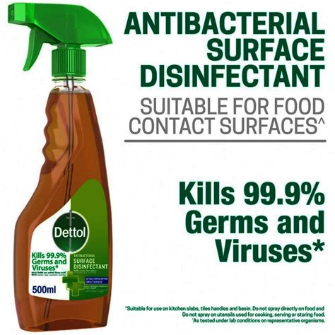 DETTOL DISINFECTANT ORIGINAL SPRAY 500ML OFF25%