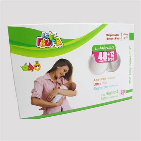 LA FRUTTA DISPOSABLE BREAST PAD 60PCS (22522) Breast Pads