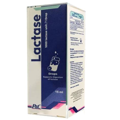 LACTASE ORAL 750 DROP 15ML