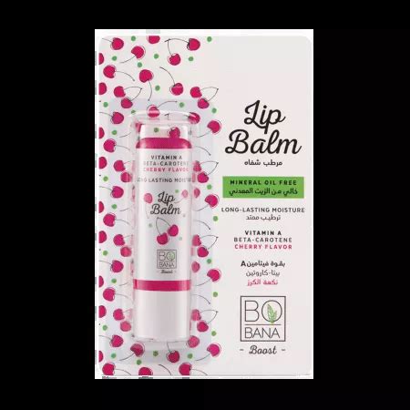 BOBANA LIP BALM MOIST (CHERRY FLAVOR) 5ML