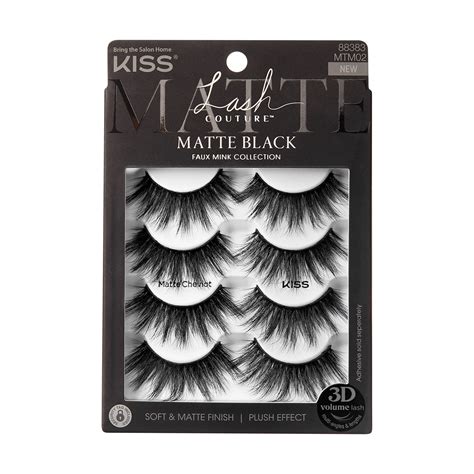 KISS EYELASH FAUX MINK (5376)