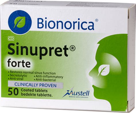 SINUPRET FORT 50TAB --