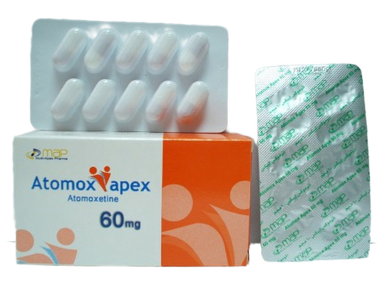 ATOMOXAPEX 60MG 30 CAP --