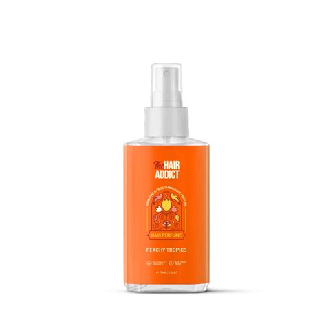 THE HAIR ADDICT HAIR PERFUME PEACHY TROPICS 50ML