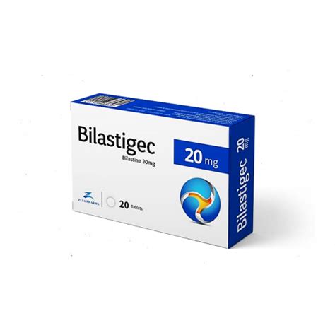 BILASTIGEC 20 MG 20 TAB --