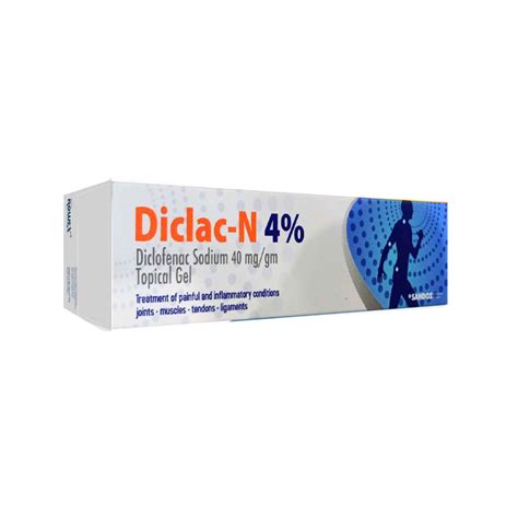 DICLAC-N 4% GEL 50GM