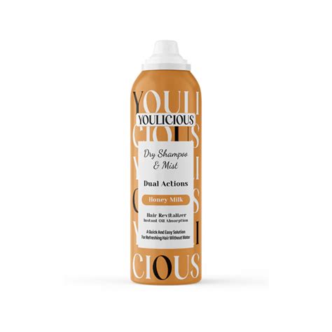 YOULICIOUS DRY SHAMPOO MIST HONEY MILK 200ML
