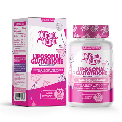 ORGANIC NATION LIPOSOMAL GLUTATHIONE 90TAB