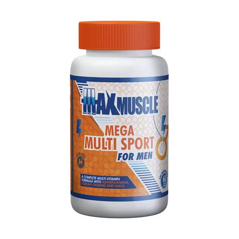 MAXMUSCLE MEGA MULTI SPORT F/ MAN 60 TAB