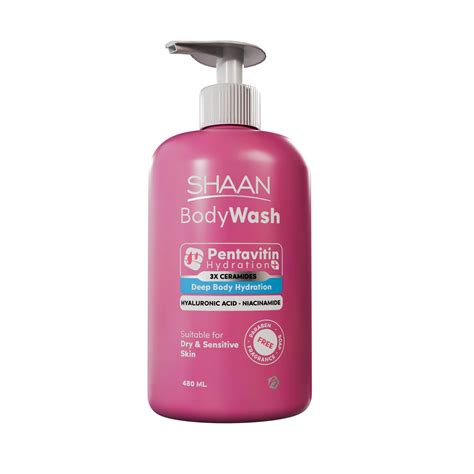 SHAAN BODY WASH HYDRATION 480ML