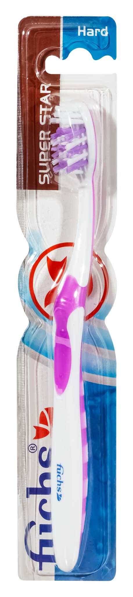 FUCHS TOOTHBRUSH (SUPER STAR) HARD Brush