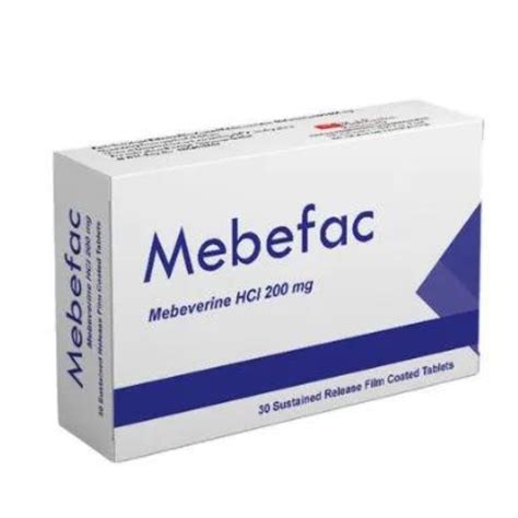 MEBEFAC 200 MG SR 30 TAB --