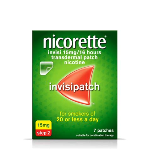 NICORETTE INVISIPATCH 15MG 7PATCHES