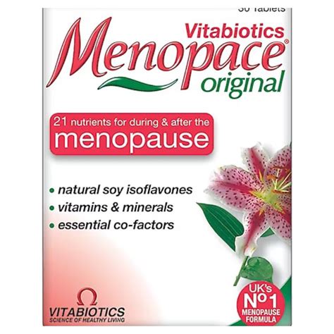 MENOPACE (VITABIOTICS) 30 TAB
