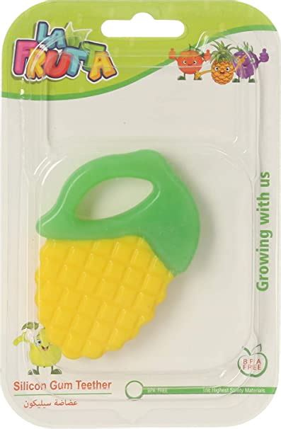 LA FRUTTA SILICON GEL TEETHER (3608) Round Teether