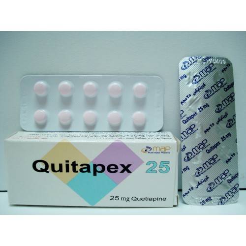 QUITAPEX 25 MG 30 TAB --