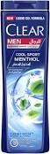 CLEAR SHAMPOO (COOL SPORT MENTH) F/M 180ML وفر7ج