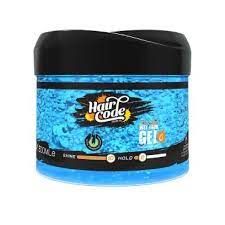 HAIR CODE GEL WET LOOK 500ML ازرق