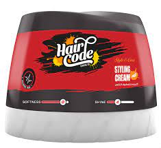 Hair Code Styling Cream 140Ml احمر