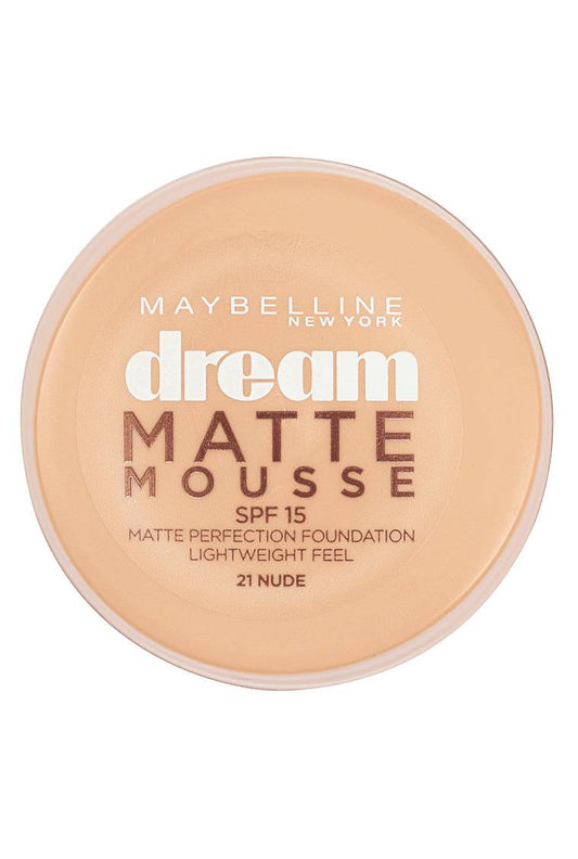 كريم أساس مايبيلين 021 دريم مات موس 24 مل 4 أشهر