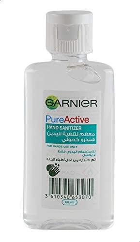 معقم اليدين بيور أكتيف من غارنييه 60 مل
