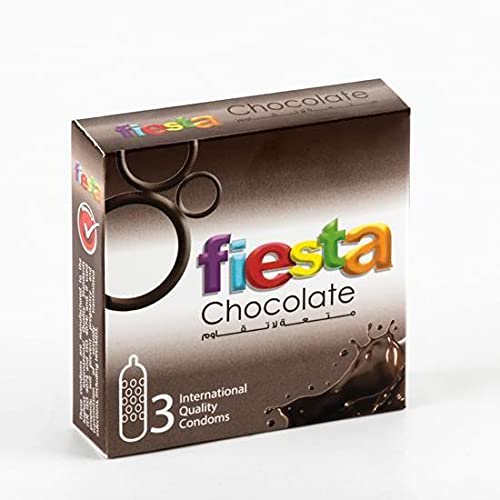 FIESTA CONDOM CHOCOLATE 3 PCS