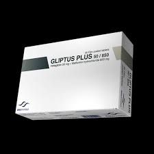 GLIPTUS PLUS 50/850 MG 30 TAB