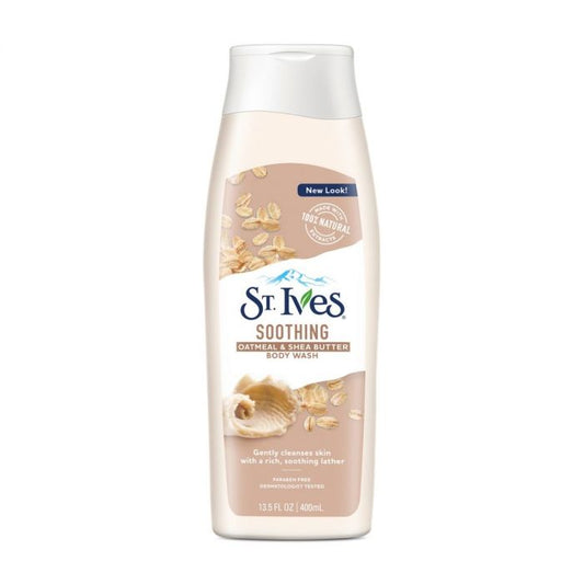 ST.IVES BODY WASH SOOTHING OATMEAL SHEA 400ML