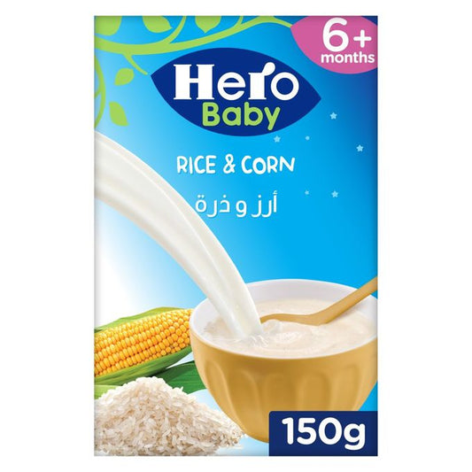 HERO BABY GOOD NIGHT 150GM ارز&ذرة