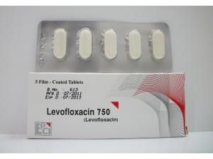 ليفوفلوكساسين 750 مجم 5 أقراص