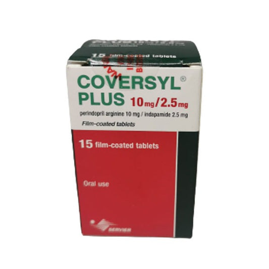 COVERSYL PLUS 10 MG/2.5 MG 15 TAB