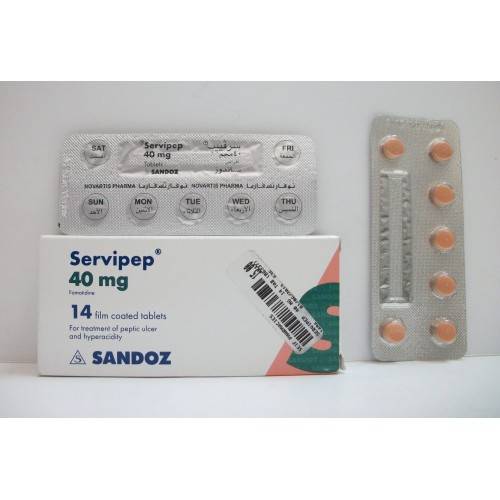 Servipep 40 Mg 14 Tab