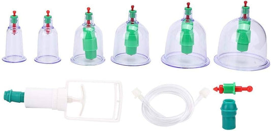 Complete cupping tools, 6 pieces