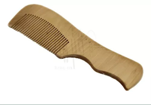 SONATA كود(89303) مشط شعرخشب بيد فتحات رفيعه